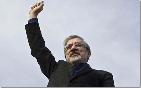 Iranian elected president Mousavi